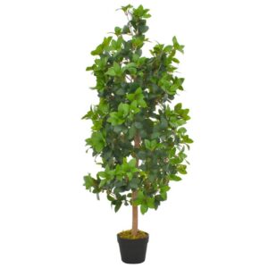 Tekokasvi laakeripuu ruukulla vihreä 120 cm - Monivärinen