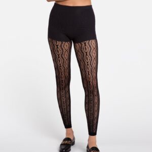 The Charmer Lace Leggings Black