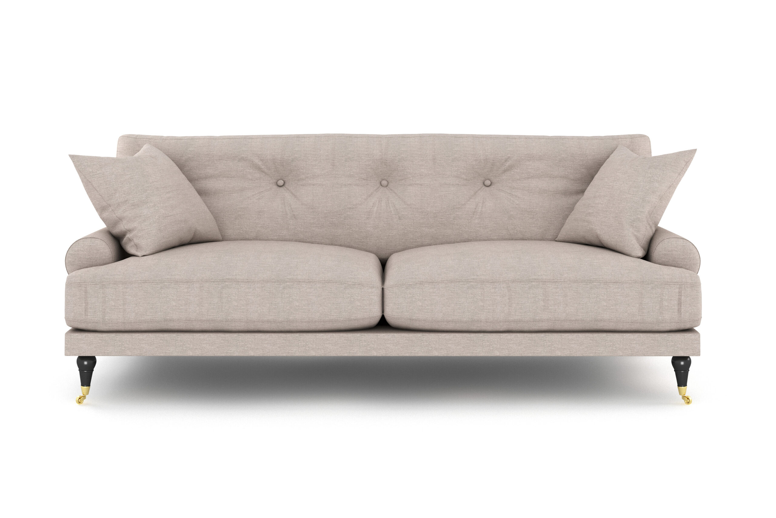 Sohva Webber 2:n ist - Beige Messinki