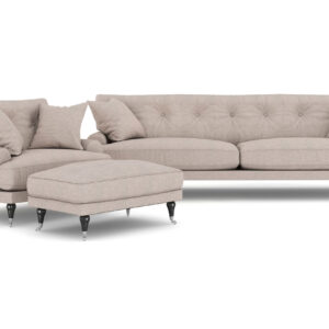 Sohvaryhmä Webber 3+1 - Beige Kromi