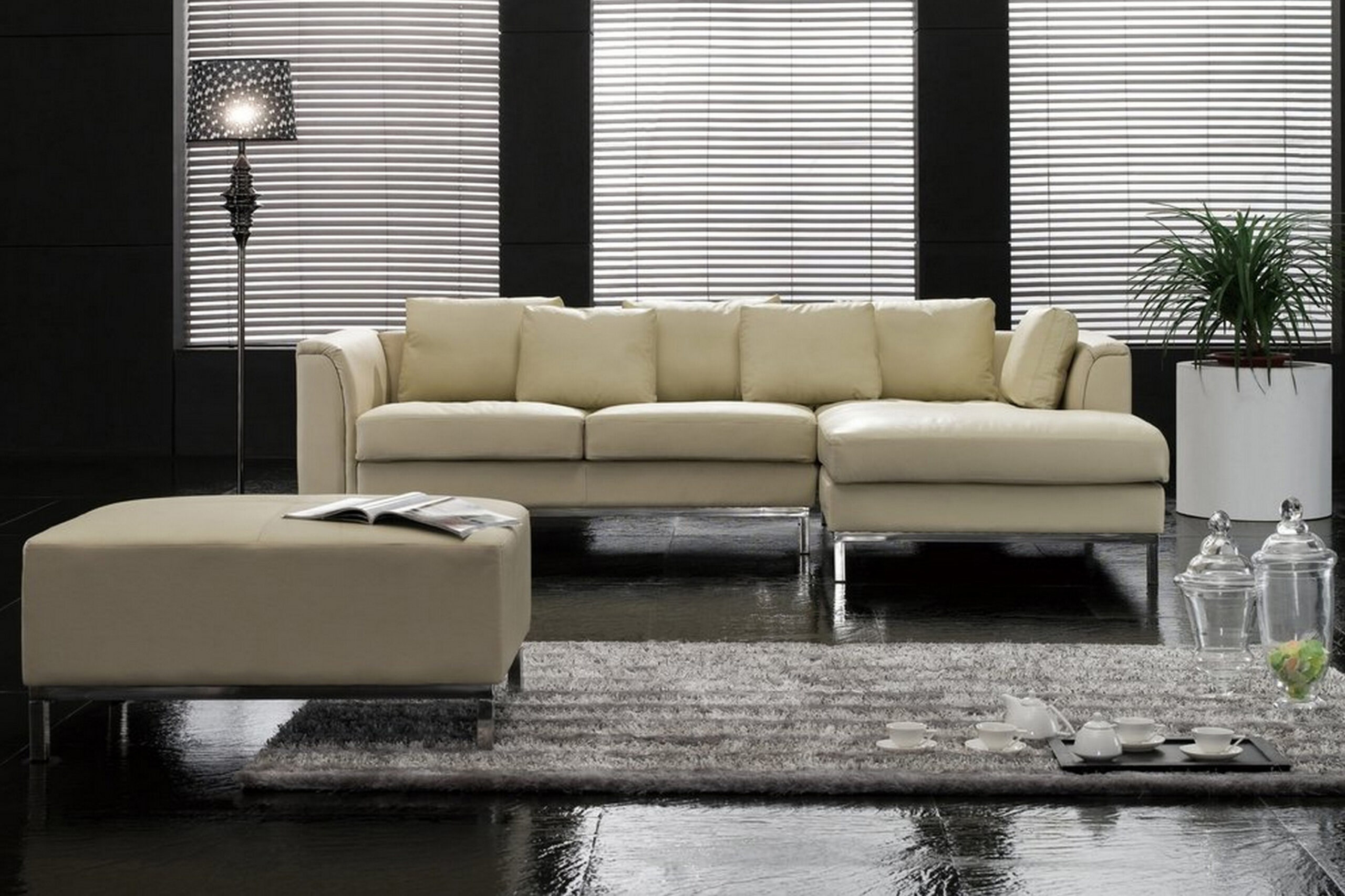Kulmasohva Corner 270 cm - Beige/Harmaa