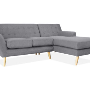 Kulmasohva Motala 140 cm - Harmaa