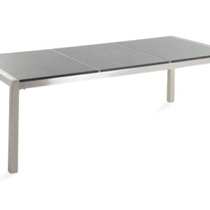 Puutarhapöytä Grosseto 220 cm - Harmaa