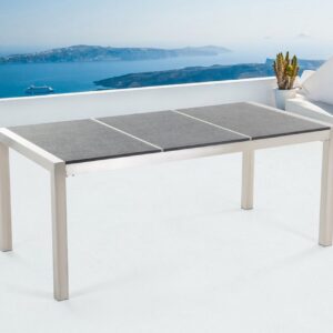 Puutarhapöytä Grosseto 180 cm - Harmaa