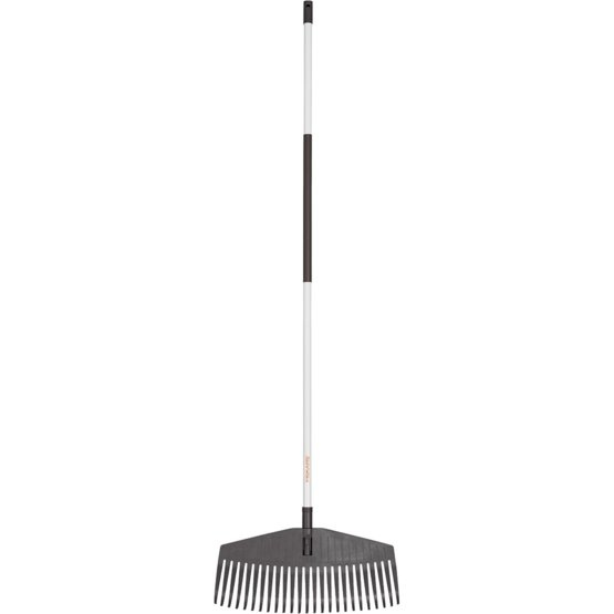 Fiskars -lehtiharava L, valkoinen