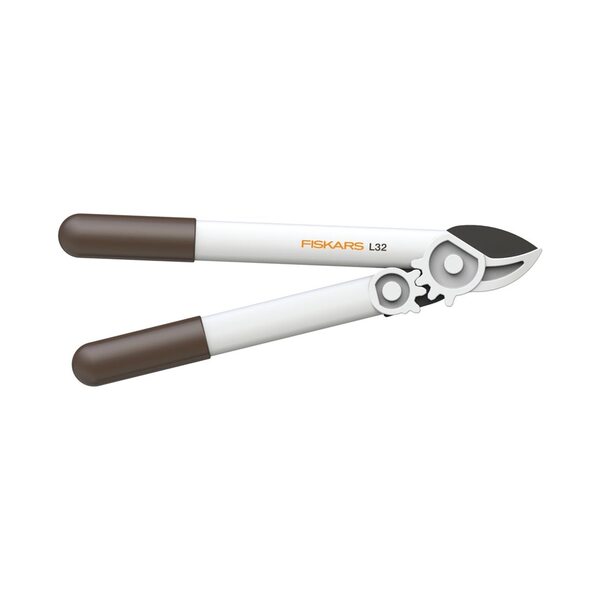 Fiskars -raivaussakset L32 valkoinen alasinmalli