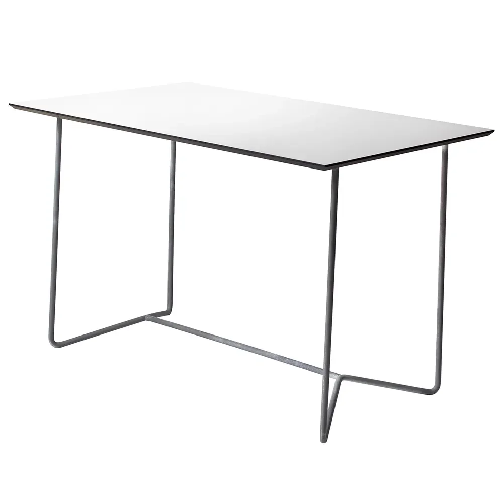 Grythyttan Stålmöbler, High Tech pöytä 70 x 110 cm kuumasinkitty. Grythyttan Stålmöbler