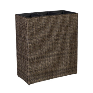 Kukkaruukku WICKER 77x22xh80 cm