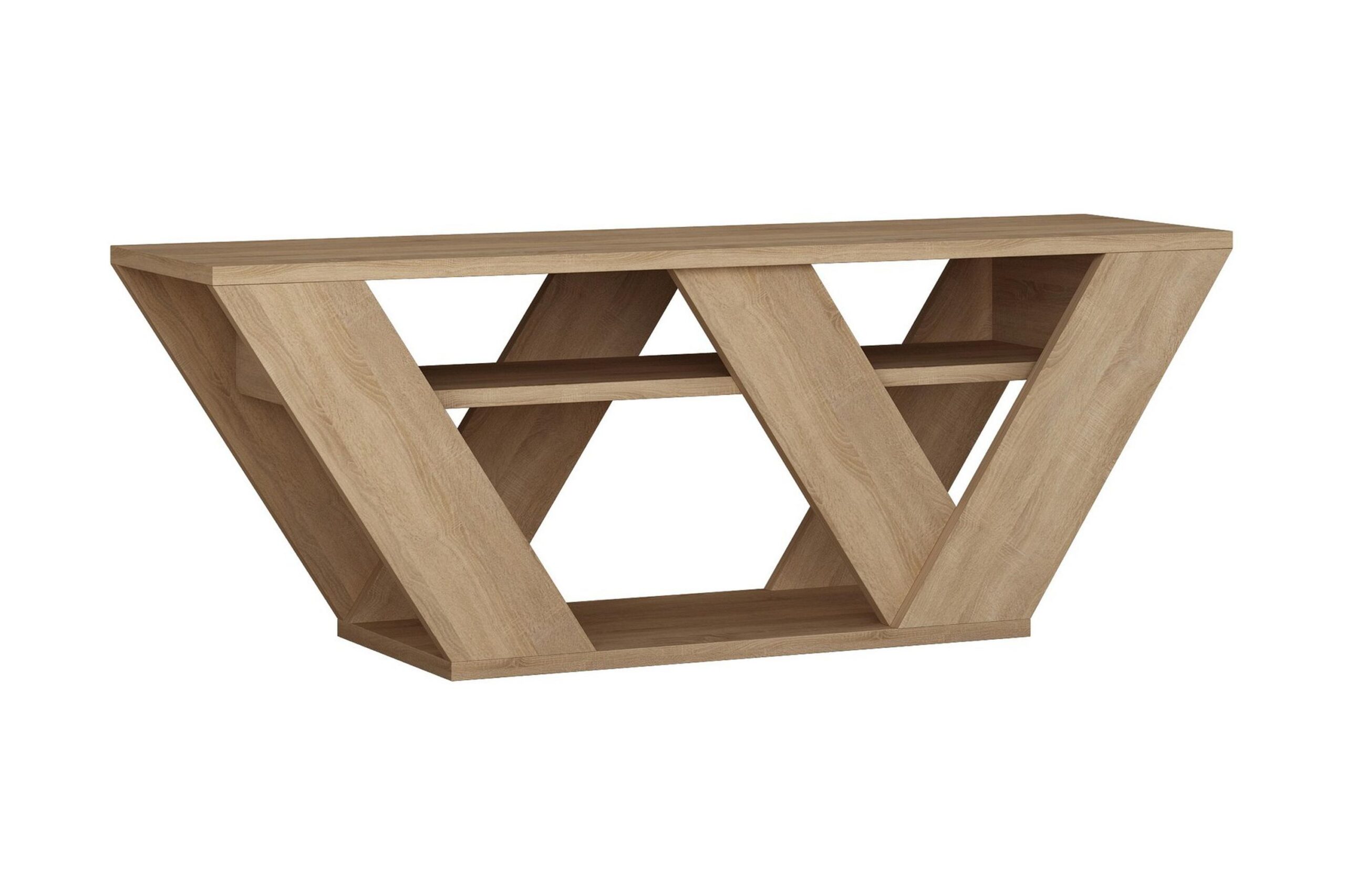 TV-taso Rodger 110 cm - Vaaleanruskea