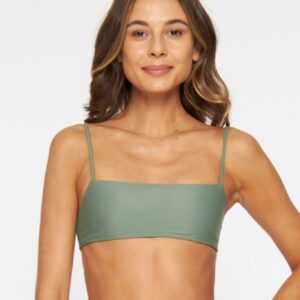 Sanur Bandeau Bikini Top Army