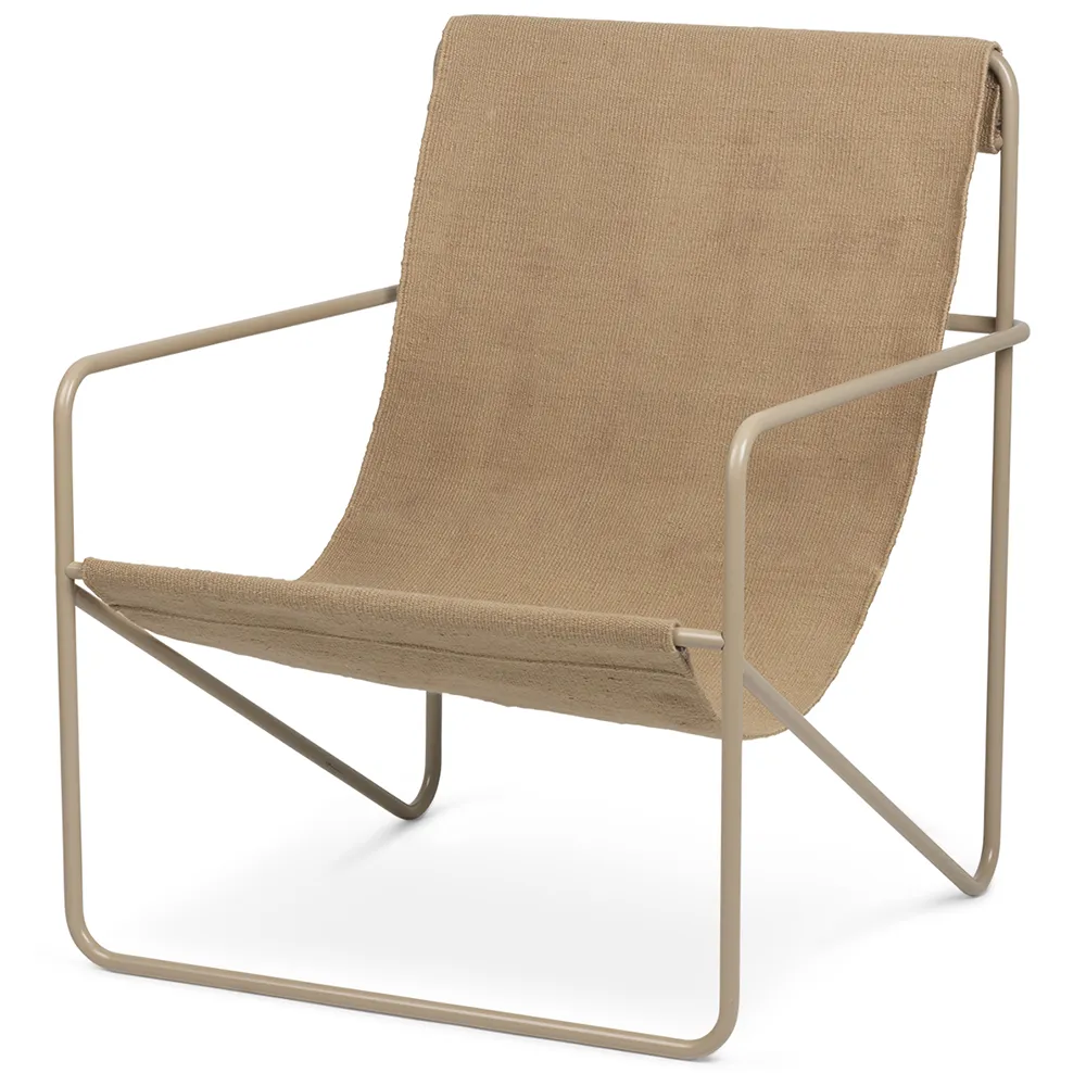 Ferm Living, Desert Lounge Nojatuoli Cashmere/Sand