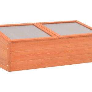 Kasvihuone puu 100x50x34 cm - Ruskea