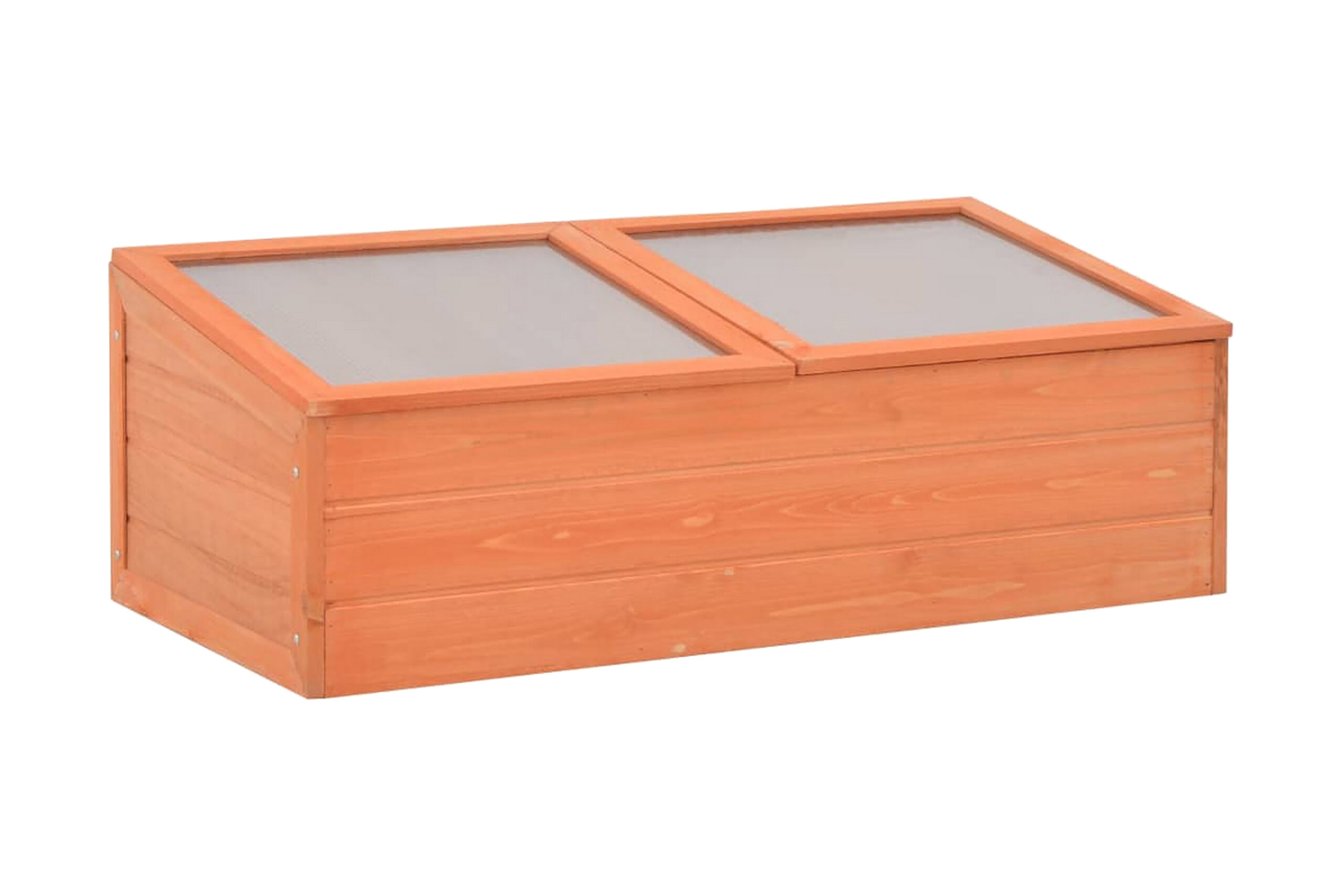 Kasvihuone puu 100x50x34 cm - Ruskea