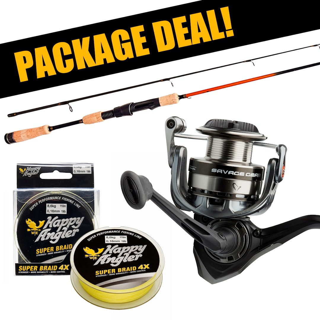 Daiwa Aird Jigimestari + Savage Gear SG4 avokelasetti kuitusiimalla