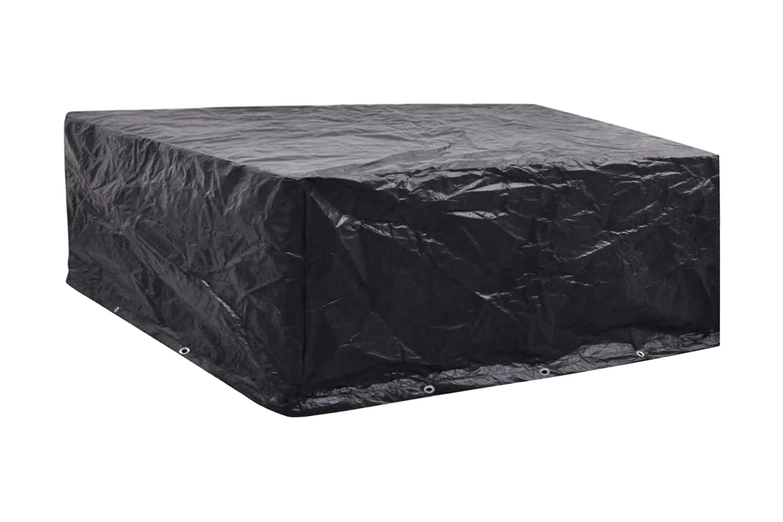 Puutarhahuonekalujen Suoja 10 Kiinnitysreikää 260x260x90cm - Musta