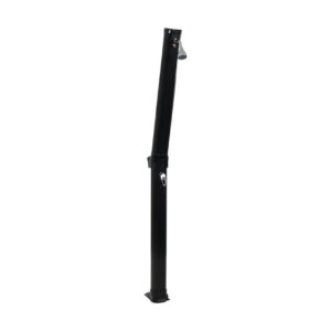 Kokoontaittuva aurinkovoimasuihku 214 cm musta 23 l - Musta