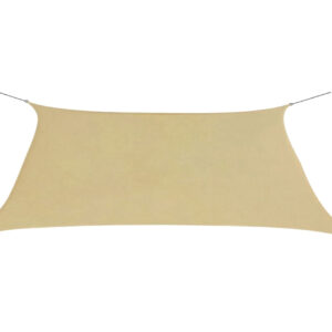 Aurinkopurje Oxford-kangas suorakaide 2x4 m Beige - Beige