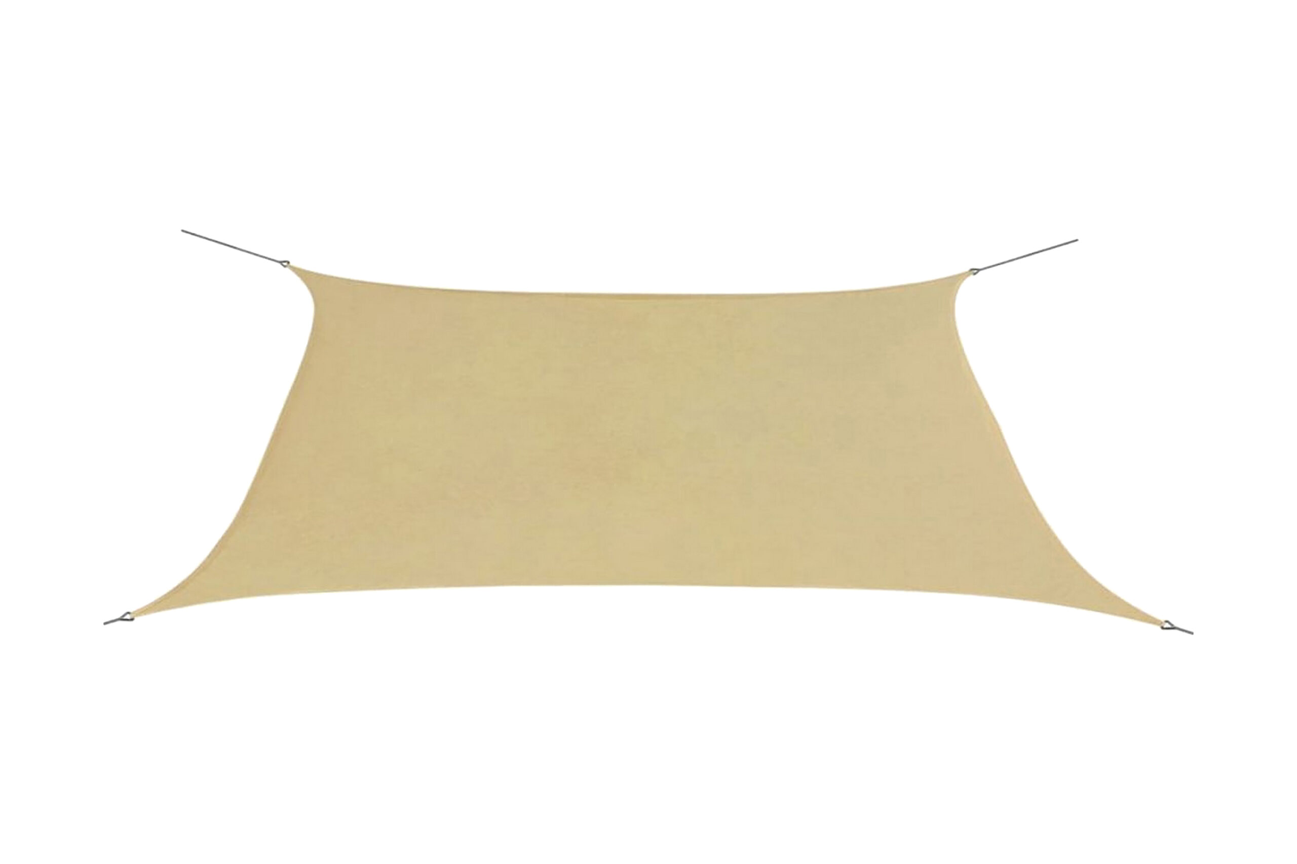 Aurinkopurje Oxford-kangas suorakaide 2x4 m Beige - Beige