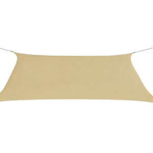 Aurinkopurje Oxford-kangas suorakaide 4x6 m Beige - Beige