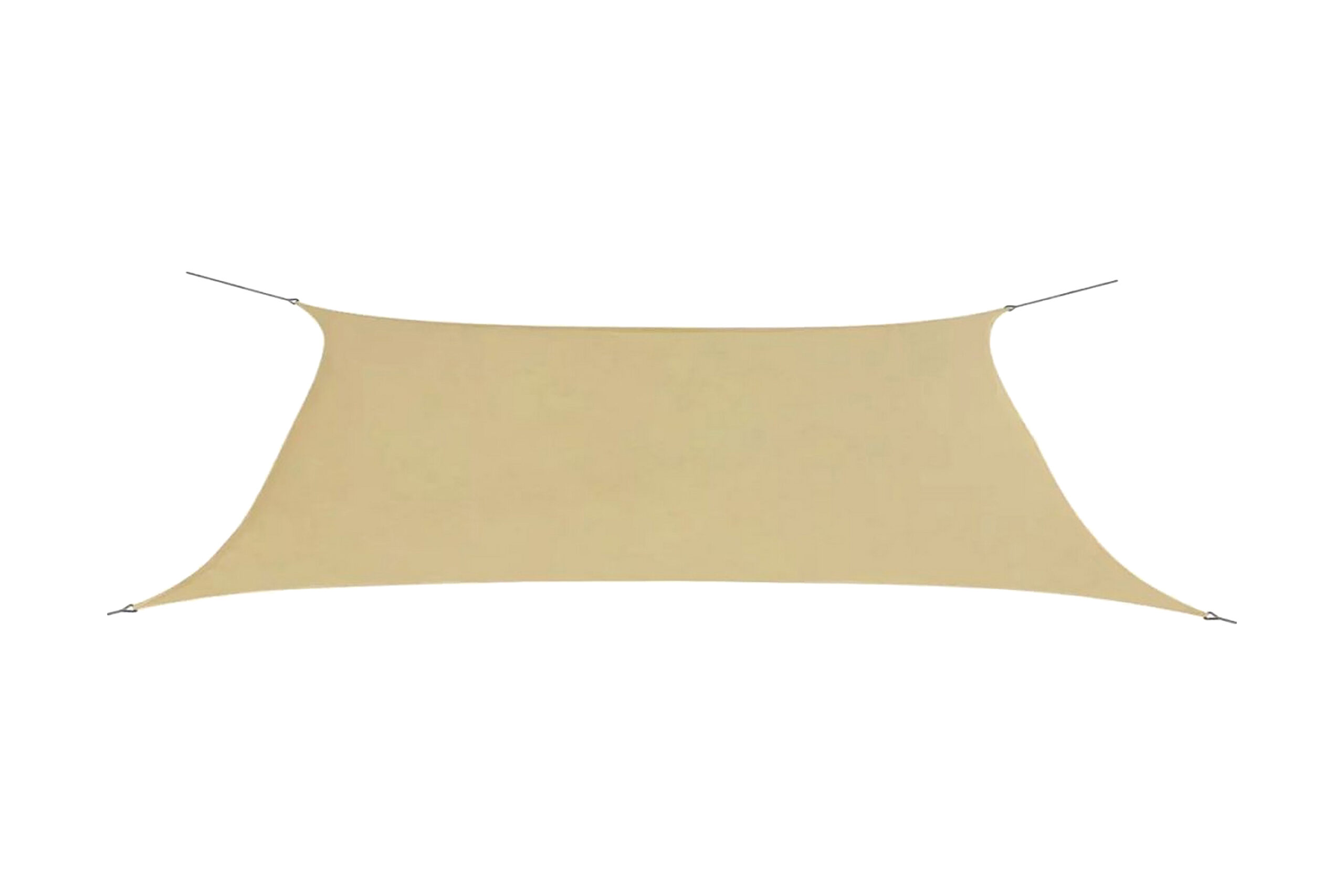 Aurinkopurje Oxford-kangas suorakaide 4x6 m Beige - Beige