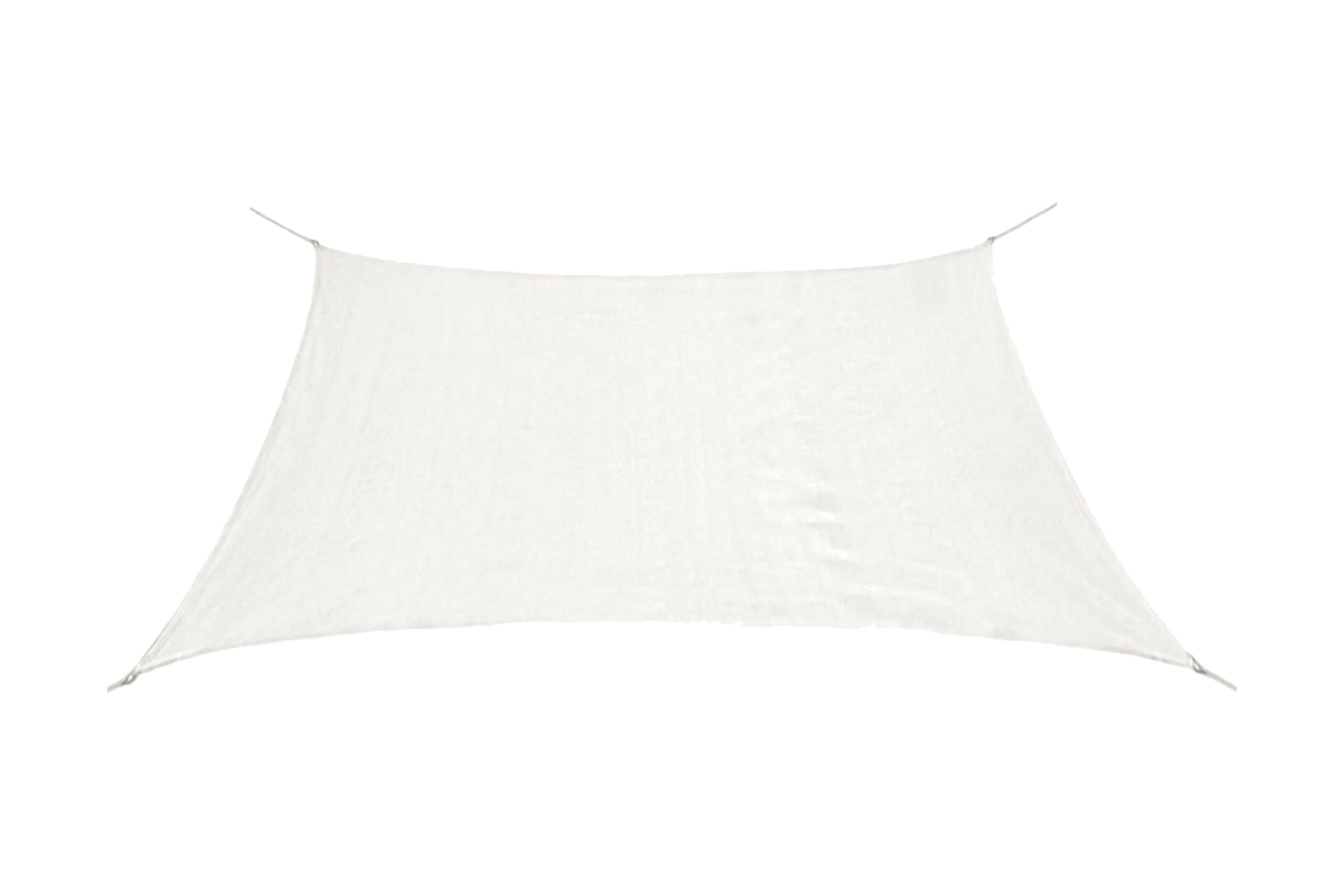 Aurinkovarjopurje HDPE suorakaide 2x4 m valkoinen - Valkoinen