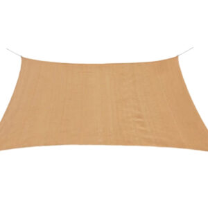 Aurinkopurje HDPE neliönmuotoinen 2x2 m beige - Beige