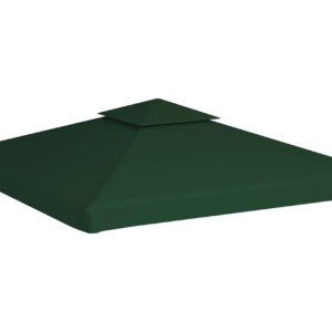 Huvimajan vaihtokatto 310 g/m² Vihreä 3 x 3 m - Vihreä