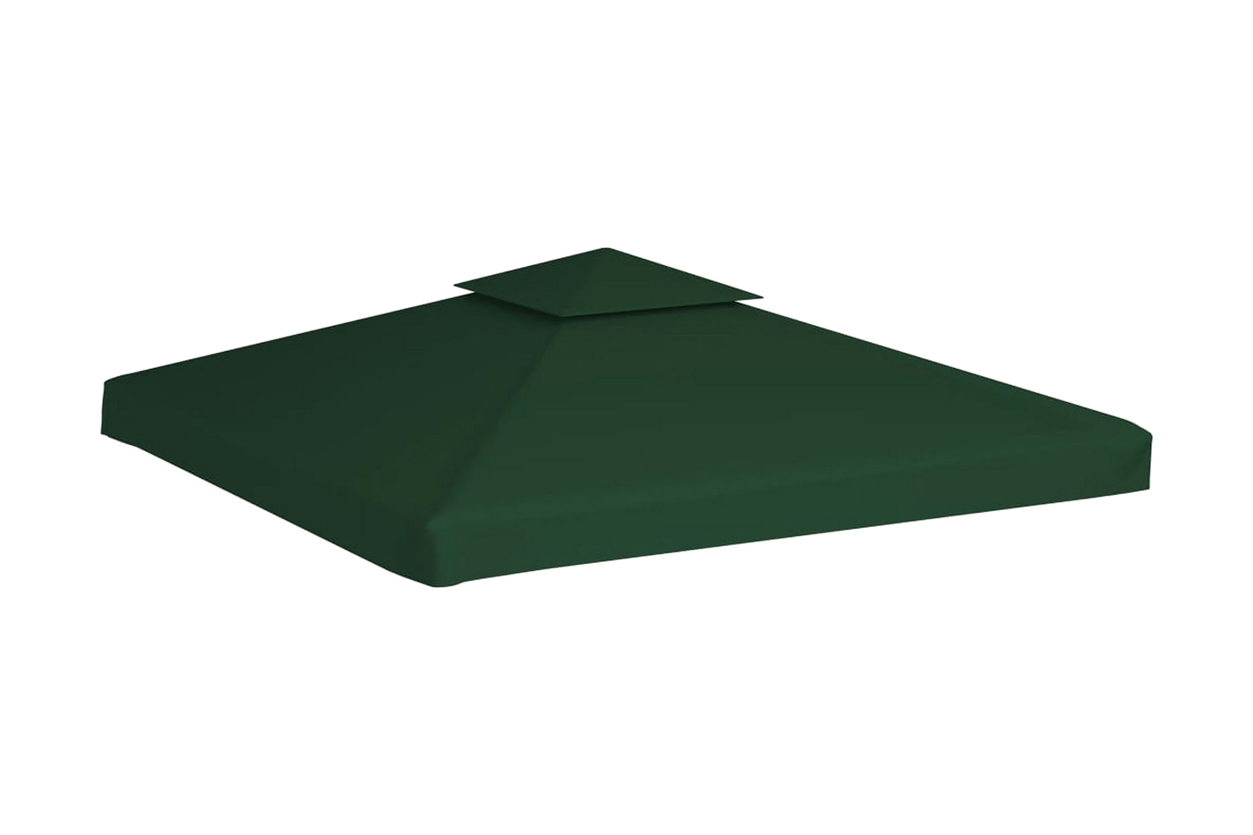 Huvimajan vaihtokatto 310 g/m² Vihreä 3 x 3 m - Vihreä