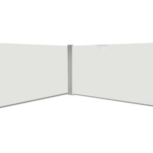 Sisäänvedettävä Sivumarkiisi 160x600 cm Kerma - Kerma
