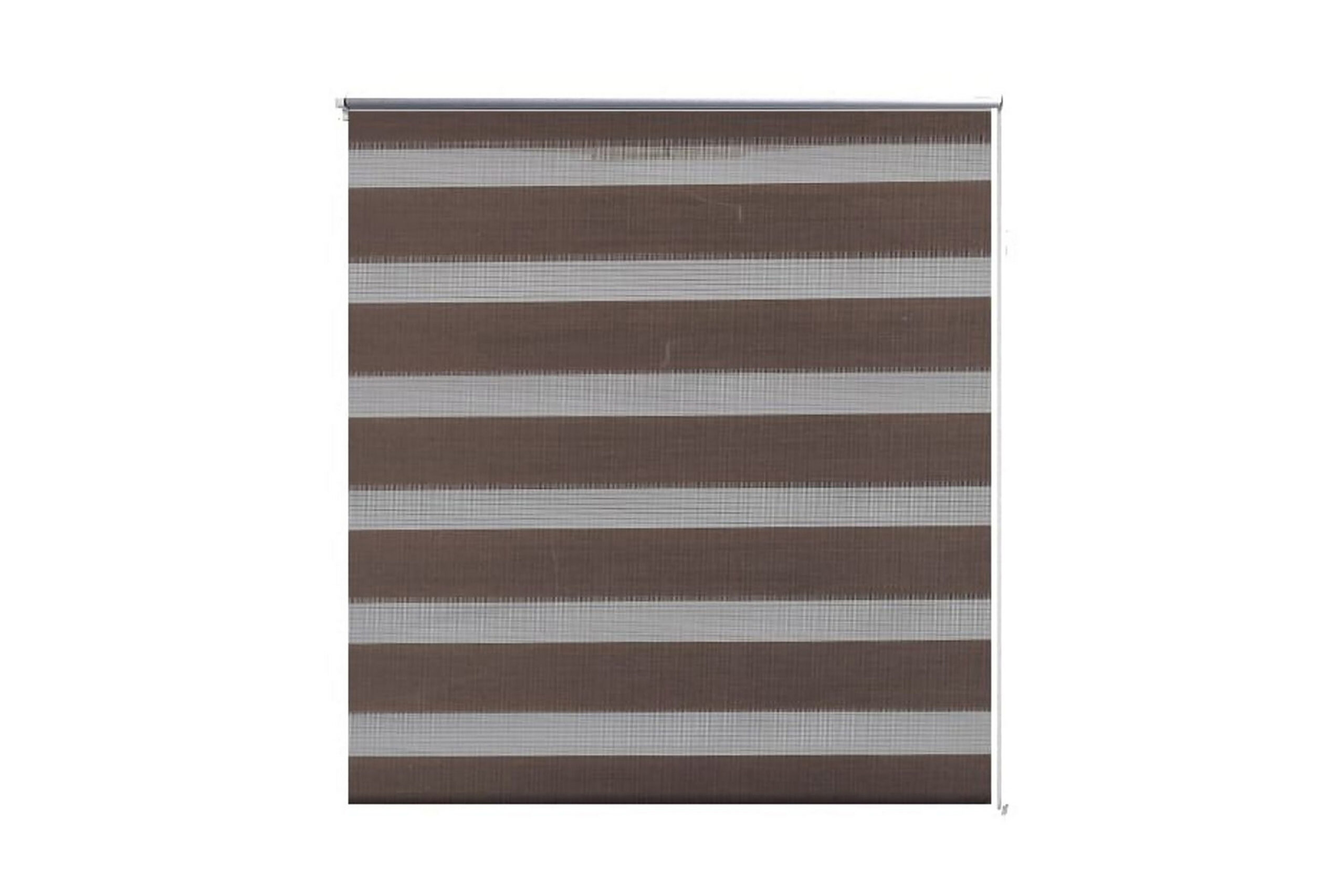 Zebra rullakaihdin 100 x 175 cm kahvinruskea - Ruskea