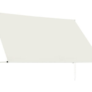 Sisäänkelattava markiisi 250x150 cm kerma - Kerma