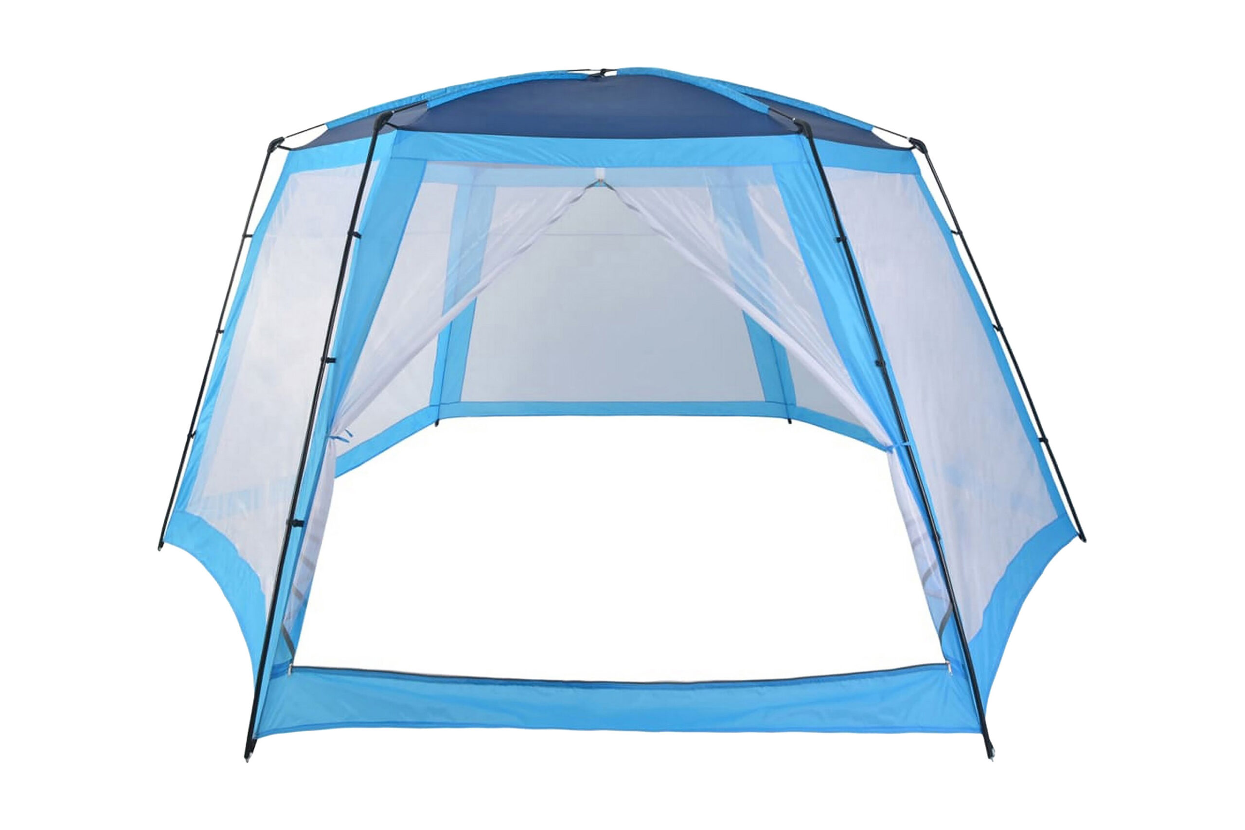 Uima-altaan teltta 660x580x250 cm sininen - Sininen