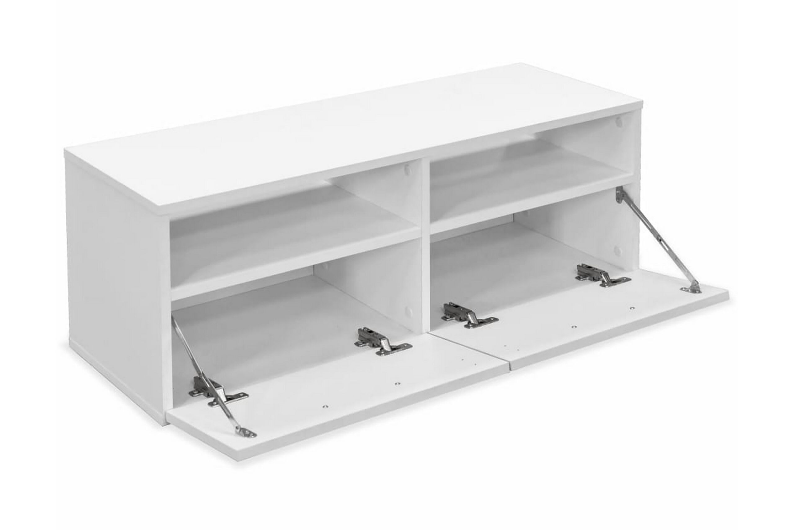 TV-taso Lastulevy 95x35x36 cm Valkoinen - Valkoinen
