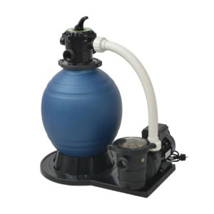 Hiekkasuodatinpumppu 1000 W 16800 l/h XL - Sininen