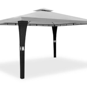 Huvimaja katolla 3x4 m kermanvalkoinen - Kerma