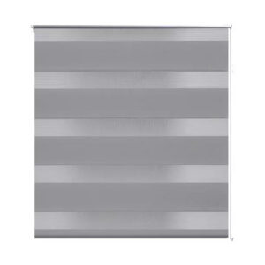 Zebra rullakaihdin 40 x 100 cm harmaa - Harmaa