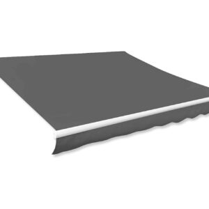 Markiisikangas antrasiitti 300x250 cm - Harmaa