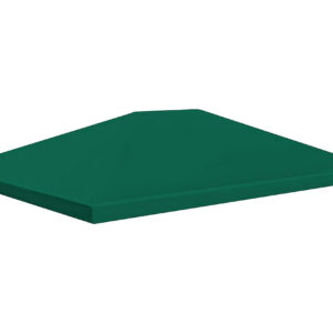 Huvimajan katto 310 g/m² 4x3 m vihreä - Vihreä