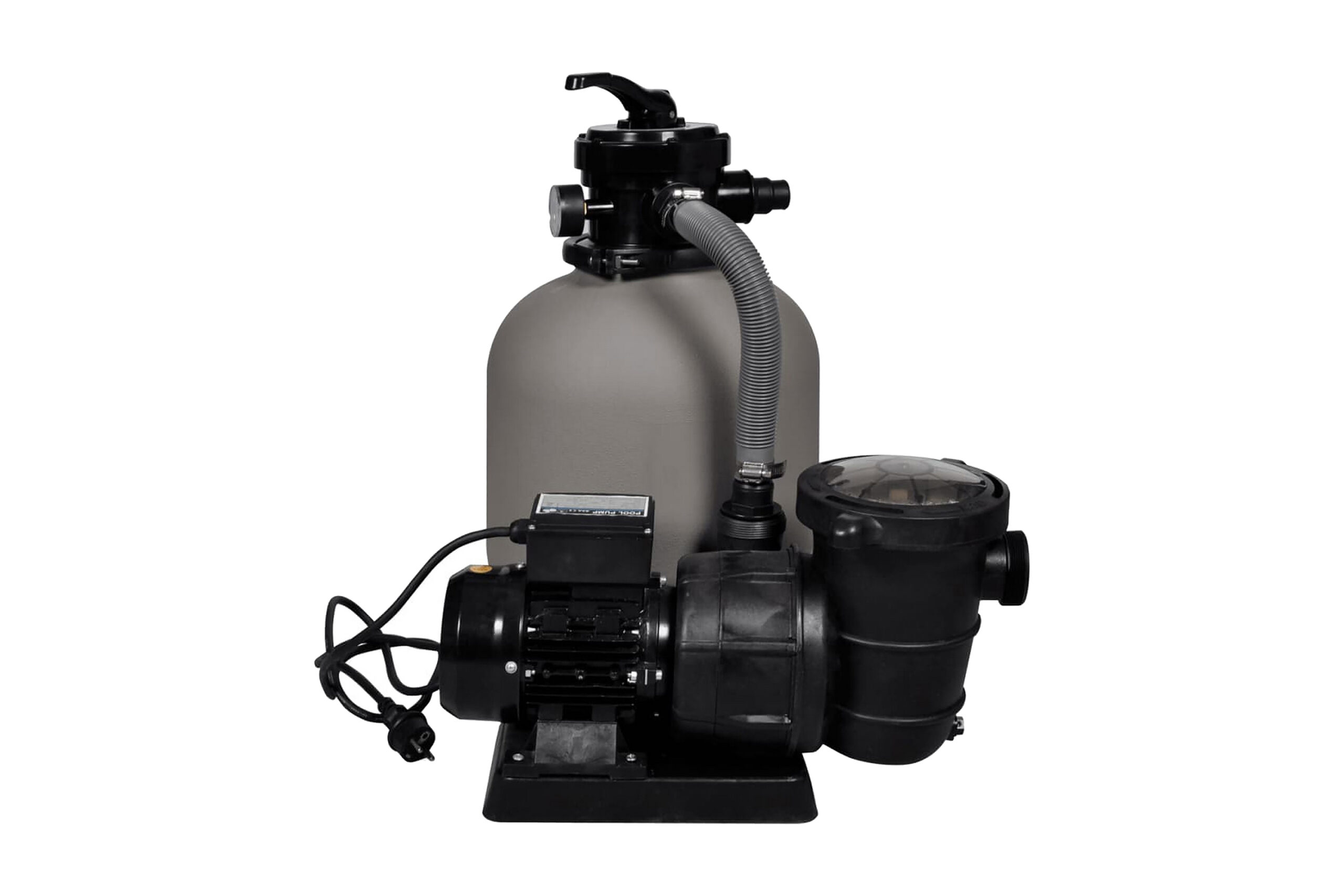 Hiekkasuodatinpumppu 600 W 17000 l/h - Harmaa