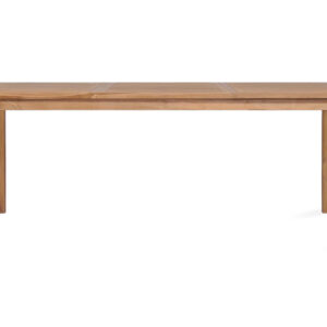 Puutarhapöytä 200x100x77 cm tiikki - Ruskea