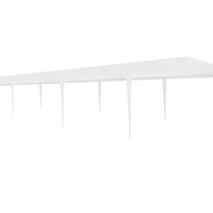 Juhlateltta 3x12 m PE valkoinen - Valkoinen