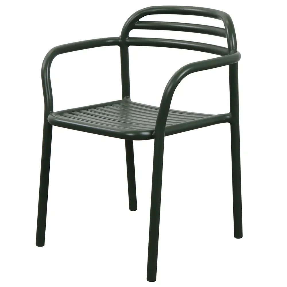 Cane-line, Bliss Tuoli käsinojalla Dark green