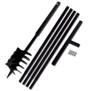 Maapora Kahvalla 180mm ja Jatkeella 5 m Teräs -
