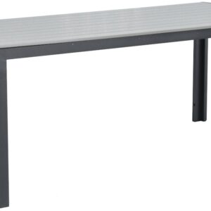 Saarni aintwood pöytä 205x90 cm musta/harmaa