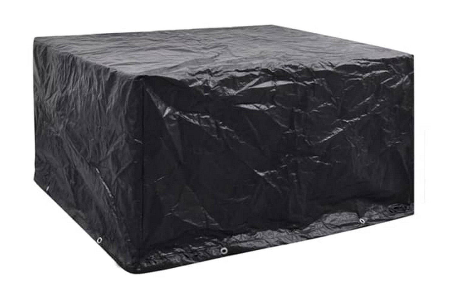Puutarhakalustesuojat 2kpl 6 hengen 8 purjerengasta 172x113c - Musta