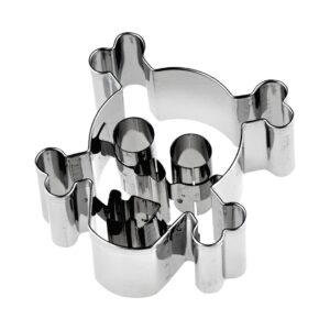 Pääkallo-piparkakkumuotti 6,5 cm