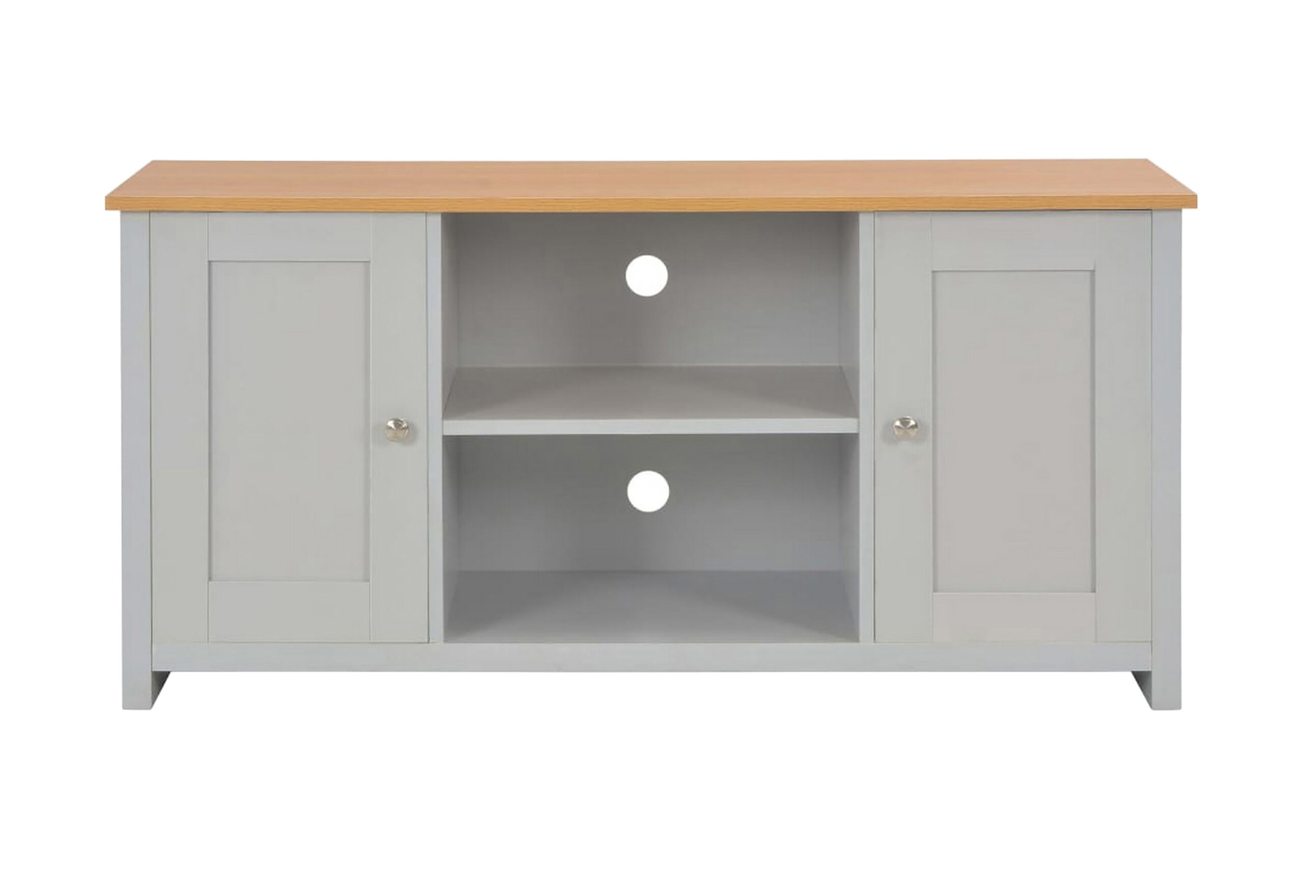TV-taso harmaa 120x39x58 cm - Harmaa