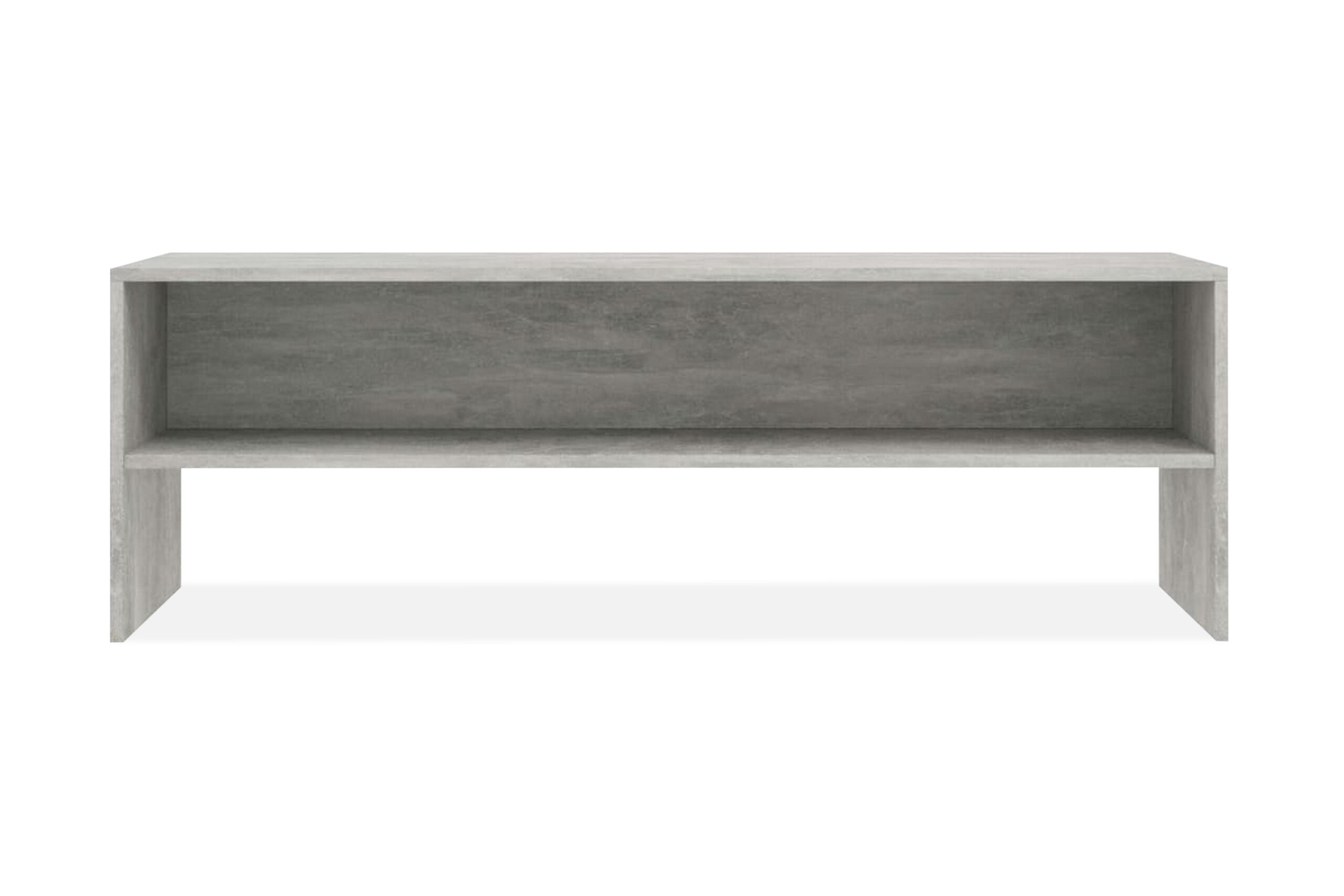 TV-taso betoninharmaa 120x40x40 cm lastulevy - Harmaa