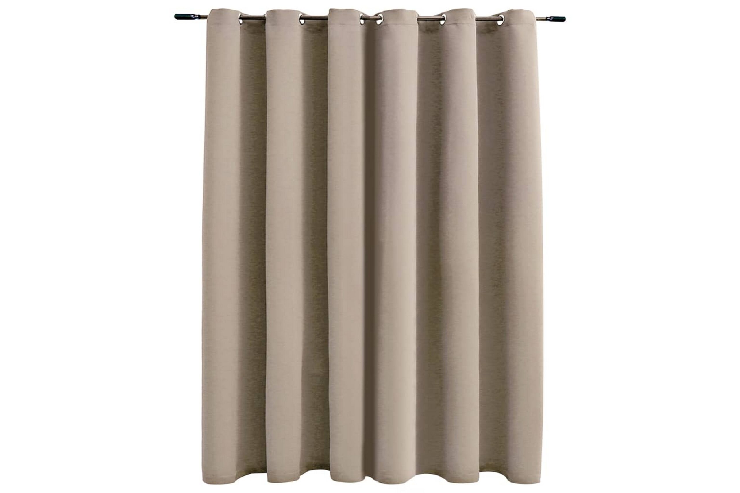 Pimennysverho metallirenkailla beige 290x245 cm - Beige