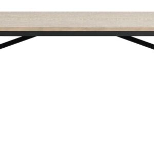 Rowico Home Gordon ruokapöytä 180x95 cm valkolakattu